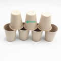 Wholesale Environmentally Biodegradable Sugarcane Bagasse Coffee Cups With Lid